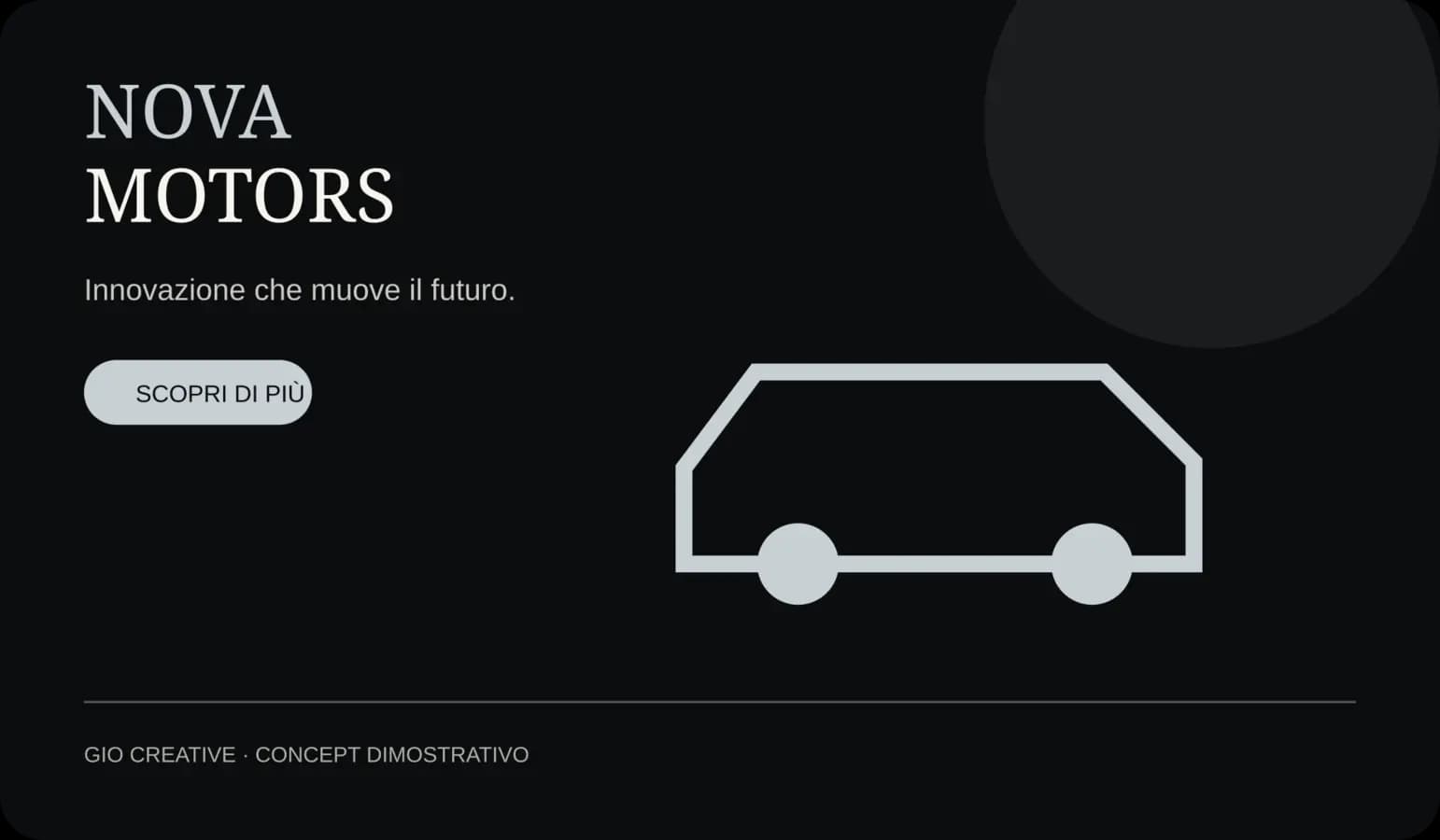Anteprima del progetto Autosalone